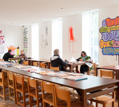 Pam Emmerik, design for wall painting ‘Duende Too’, 2013. Photo: Lotte Stekelenburg.