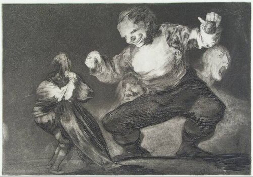 Francisco Goya, After vice comes fornication, circa 1816 - 1824, etching, aquatint, burin and dry-point, purchase: 1935