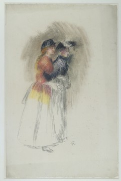 Auguste Renoir, Twee vrouwen, lopend naar rechts, circa 1890, Museum Boijmans Van Beuningen, Rotterdam (voormalige collectie Koenigs)