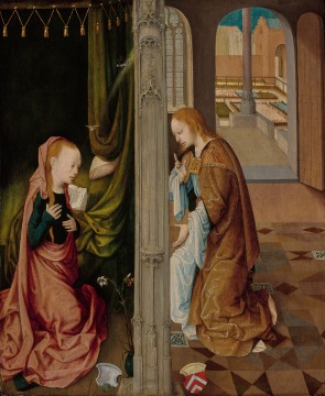 Meester van de Virgo inter Virgines, De verkondiging aan Maria, Museum Boijmans Van Beuningen