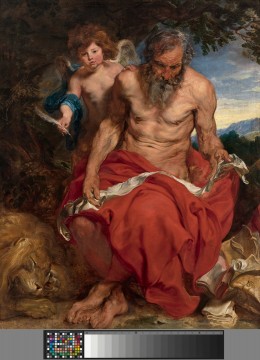 Anthonie van Dyck, Saint Jerome, 1618-1620. Museum Boijmans Van Beuningen, Rotterdam. Loan: Willem van der Vorm Foundation.