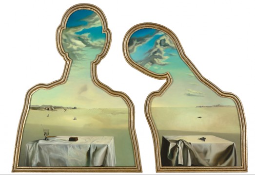 Salvador Dalí, Couple aux têtes pleines de nuages, 1936, Museum Boijmans Van Beuningen, Rotterdam. © Salvador Dalí, Fundación Gala-Salvador Dalí, c/o Pictoright Amsterdam 2017