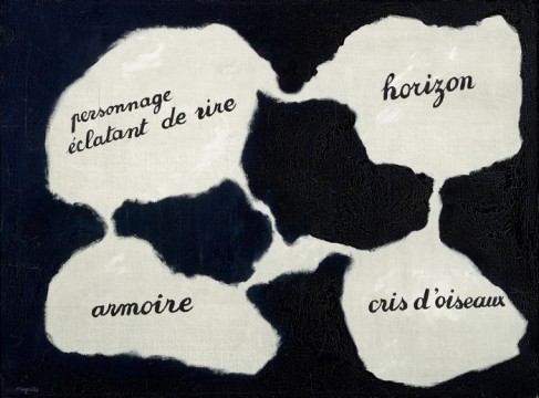 René Magritte, Le miroir vivant (De levende spiegel), 1928. Museum Boijmans Van Beuningen, Rotterdam, foto: Studio Tromp, Rotterdam