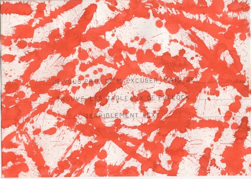 Paul van der Eerden, Good Company: Jackson Pollock, 2005. Museum Boijmans Van Beuningen, Rotterdam