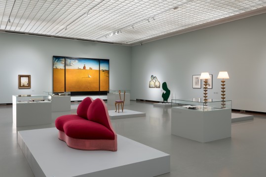 Zaaloverzicht 'Gek van Surrealisme' Foto: Lotte Stekelenburg © Pictoright Amsterdam 2017