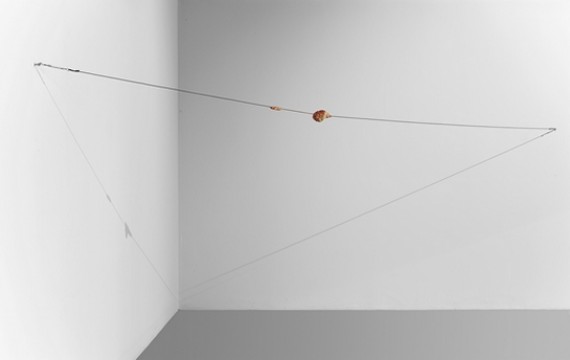 Paul Thek, Meat Cable, 1968. Wax, steal, 720 cm. Collection Museum Boijmans Van Beuningen.