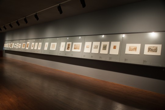 Exhibition overview 'Early Netherlandish Drawings' Photo: Lotte Stekelenburg