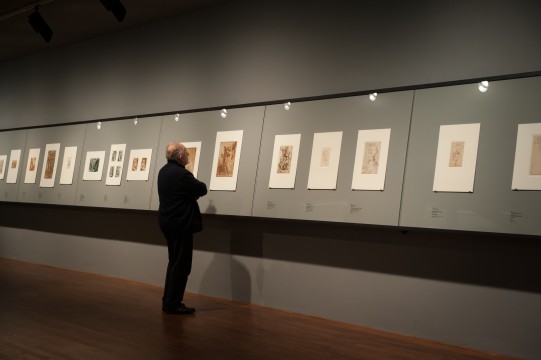 Exhibition overview 'Early Netherlandish Drawings' Photo: Lotte Stekelenburg
