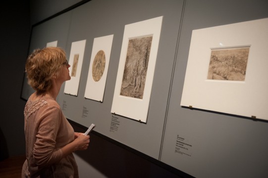 Zaaloverzicht 'Vroege Nederlandse Tekeningen' Foto: Lotte Stekelenburg