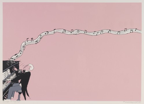 Hariton Pushwagner, Music I, van / from: Family of Man, 1980, Image courtesy and copyright the artist