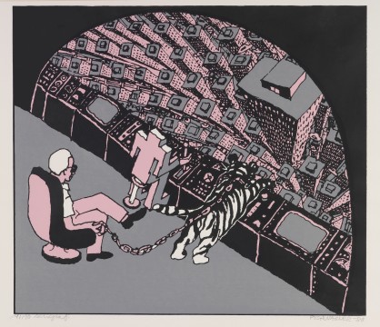 Hariton Pushwagner, In Place IV, van / from: Family of Man, 1980, Image courtesy and copyright the artist