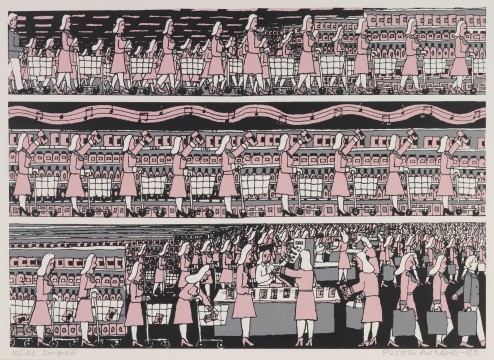 Hariton Pushwagner, Music II, van / from: Family of Man, 1980, Image courtesy and copyright the artist