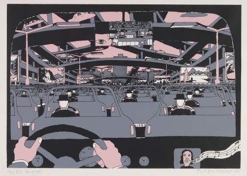 Hariton Pushwagner, Almost There, van / from: Family of Man, 1980, Image courtesy and copyright the artist