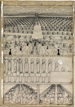 Hariton Pushwagner, van / from: Soft City, pagina / page 116 tekening / drawing 182, 1969-1975, Image courtesy and copyright the artist