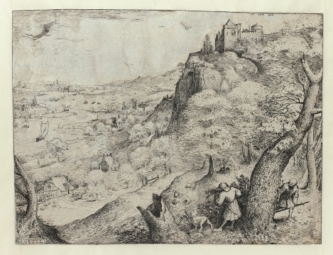 Pieter Bruegel, The Hare Hunt, 1560, Museum Boijmans Van Beuningen, Rotterdam. From the estate of Dr. J.C.J. Bierens de Haan 1951