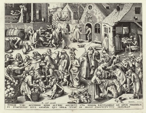 Philips Galle, Caritas, c. 1559 – 1560, Museum Boijmans Van Beuningen, Rotterdam. From the estate of Dr. J.C.J. Bierens de Haan 1951