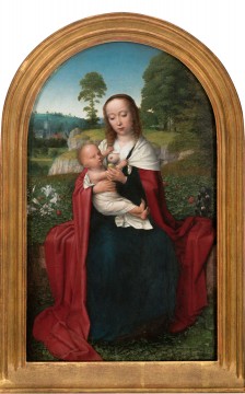 Gerard David, Virgin and Child in a Landscape, c. 1520, Museum Boijmans Van Beuningen, Rotterdam. Acquired with the collection of D.G. van Beuningen