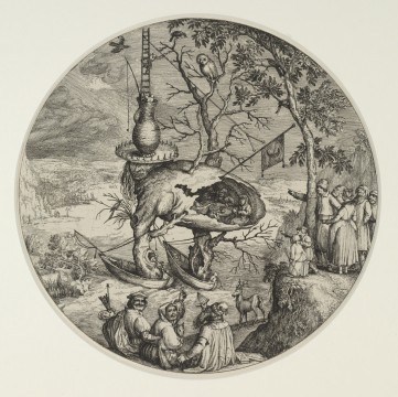 Jheronimus Bosch, The Tree-Man, c. 1590 – 1610, Museum Boijmans Van Beuningen, Rotterdam. From the estate of Dr. J.C.J. Bierens de Haan 1951