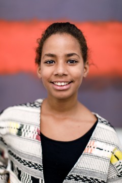 Hi! I’m Hannah and I’m nine years old. I want to help the museum think about its future and get to known the museum better. The art world is very interesting. It’s good if lots of people learn about it.