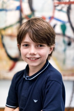 Hi! My name is Louk Tilanus and I’ve just turned ten. I like how creative Museum Boijmans Van Beuningen is. I’m really mad about art and I think it’s important that other children have fun in museums.