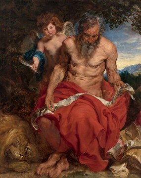 Anthonie van Dyck, Heilige Hieronymus, Museum Boijmans Van Beuningen, Rotterdam. Bruikleen: Stichting Willem van der Vorm