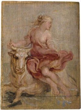 Peter Paul Rubens, The Rape of Europa, oil on panel, 18,9 x 13,7 cm, Madrid, Museo Nacional del Prado