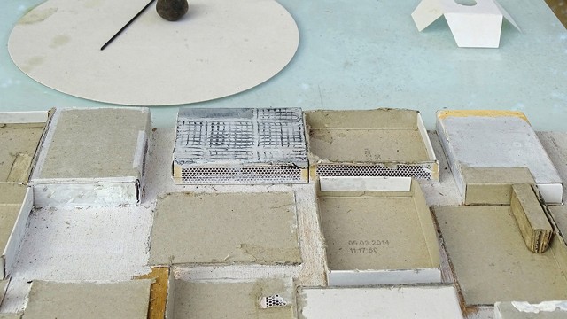 Marten Hendriks. Maquette (detail), 2017