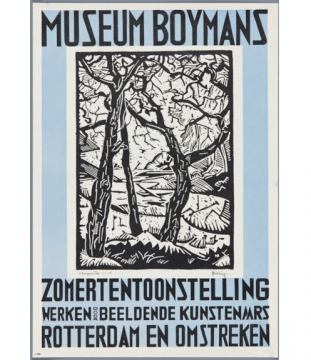 Opening 15-07-1944 - Zomertentoonstelling van werken door beeldende kunstenaars uit Rotterdam en omstreeken