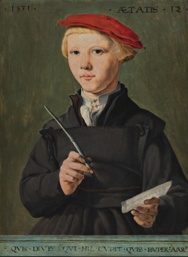 Jan van Scorel, Portrait of a Young Scholar, 1531