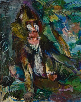 Oskar Kokoschka, The Mandrill, 1926