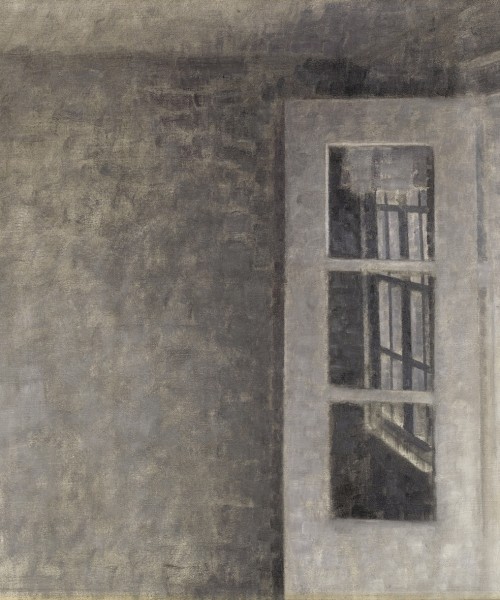 Vilhelm Hammershøi, The Balcony Room at Spurveskjul, 1911