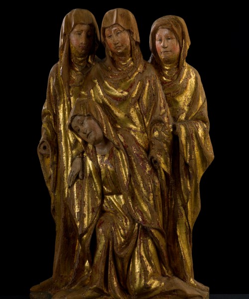 Anonymous, Calvary Group with Madonna and Three Women, c.1410, collection Museum Boijmans Van Beuningen, donation: former collection Schoufour-Martin