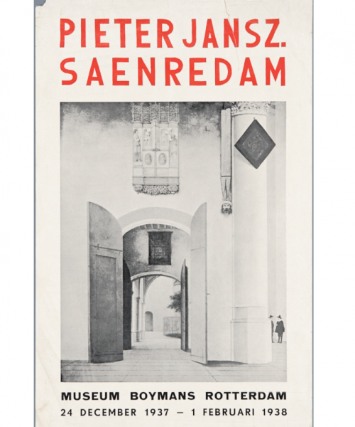 24-12-1937 t/m 06-02-1938 - Schilderijen en teekeningen door Pieter Jansz. Saenredam, 1597 – 1665