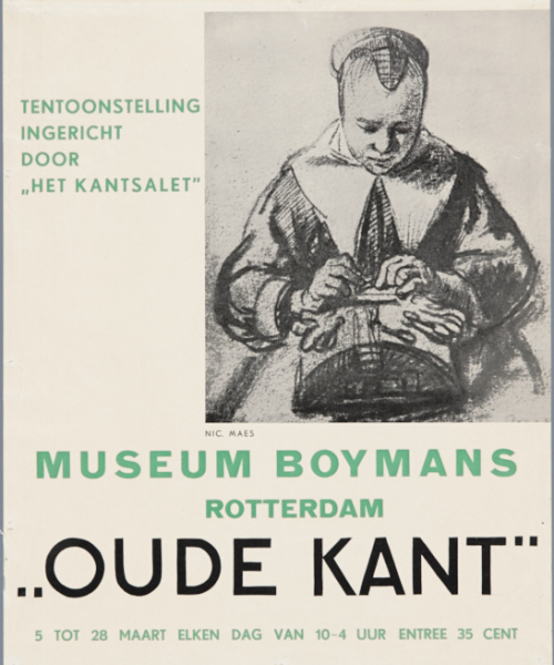 05-03-1938 t/m 28-03-1938 - Oude kant (ingericht door de vereeniging ‘Het Kantsalet’)