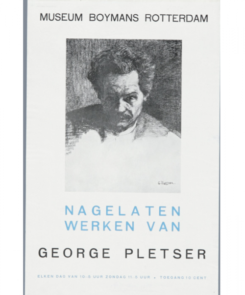 Opening 17-04-1943 - Nagelaten werk van George Pletser, 1871-1942