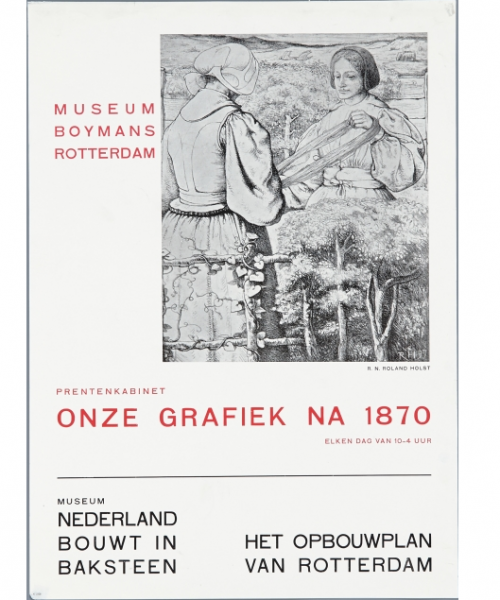 20-12-1941 t/m 22-03-1942 - Nederlandsche Grafiek 1870-1940 / na 1870 en 26-07-1941 t/m 17-02-1942 - Nederland bouwt in baksteen 1800-1940