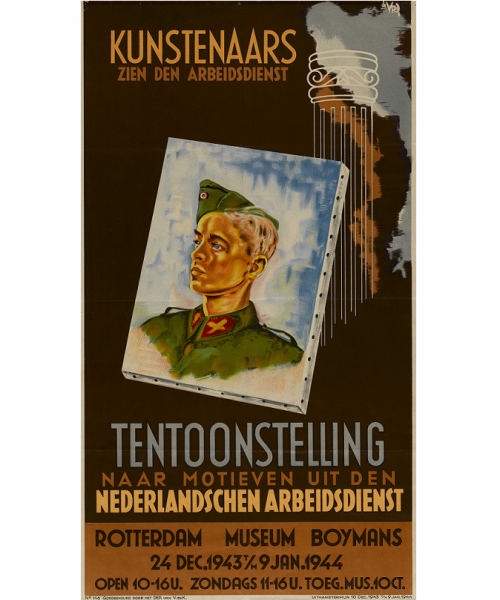 Opening 22-12-1943 - Kunstenaars zien den arbeidsdienst