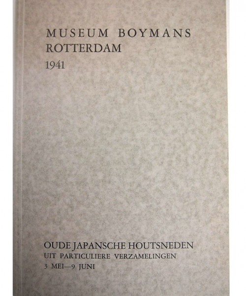 1941 - cat.nr. 40 - Oude Japansche houtsneden uit particuliere verzamelingen in Nederland