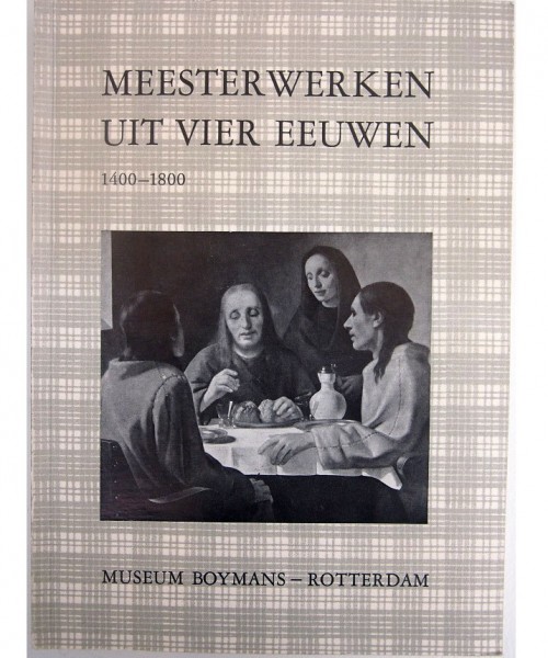 1938 - cat.nr. 31A - Platen bij Meesterwerken uit vier eeuwen, 1400-1800