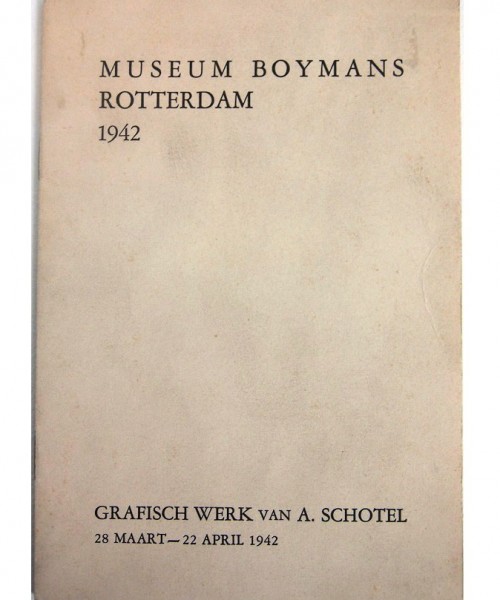 1942 - cat.nr. 45 - Grafisch werk van A. schotel