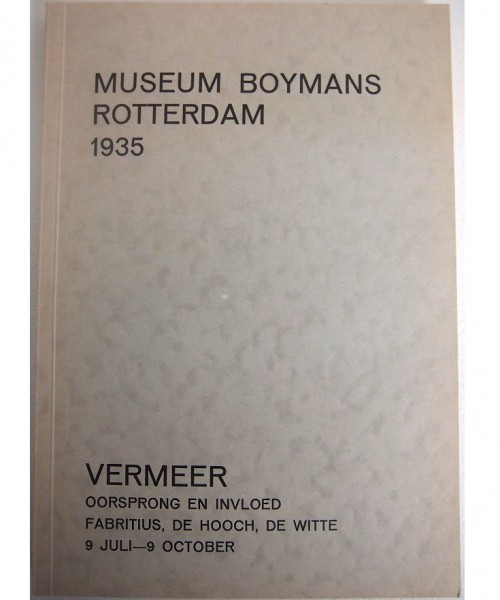 1935 - cat.nr. 18 - Vermeer: oorsprong en invloed; Fabritius, De Hooch, De Witte
