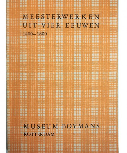 1938 - cat.nr. 31 - Meesterwerken uit vier eeuwen, 1400-1800