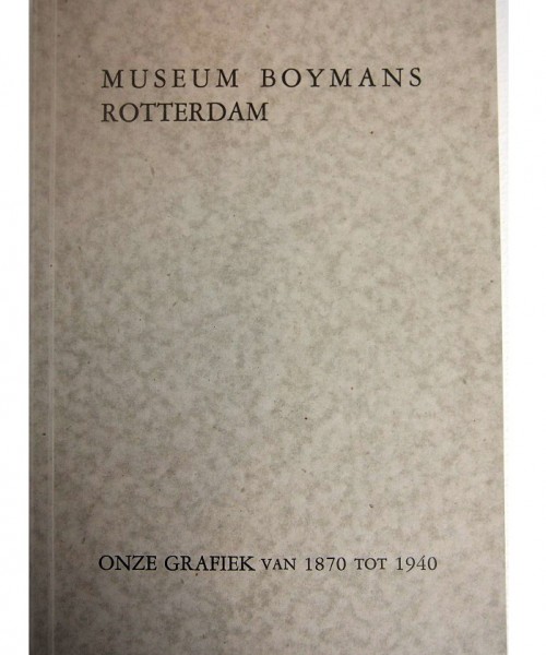 1942 - cat.nr. 44 - Nederlandsche grafiek van 1870 tot 1940