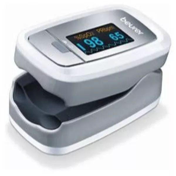 Beurer Pulse Oximeter – Fingertip Oxygen Saturation & Heart Rate Monitor with OLED Display for Home and Sports Use