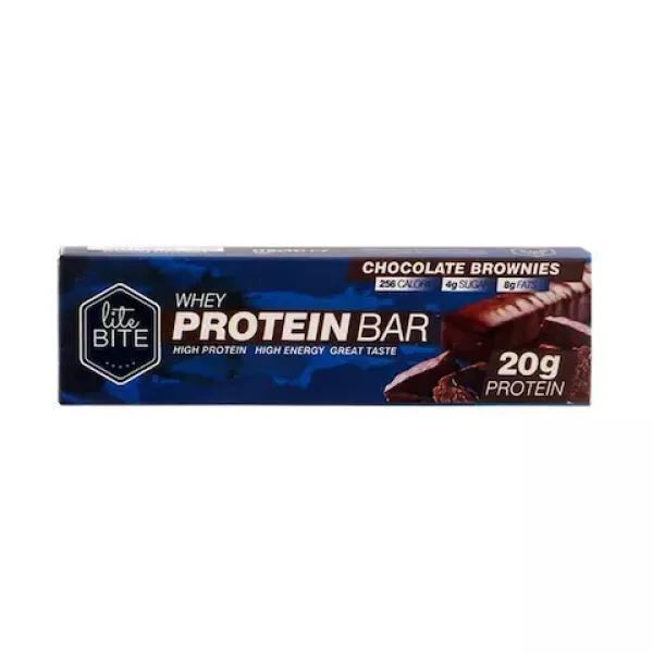 Lite Bite Whey Protein Bar With Chocolate Brownies Flavour 70g