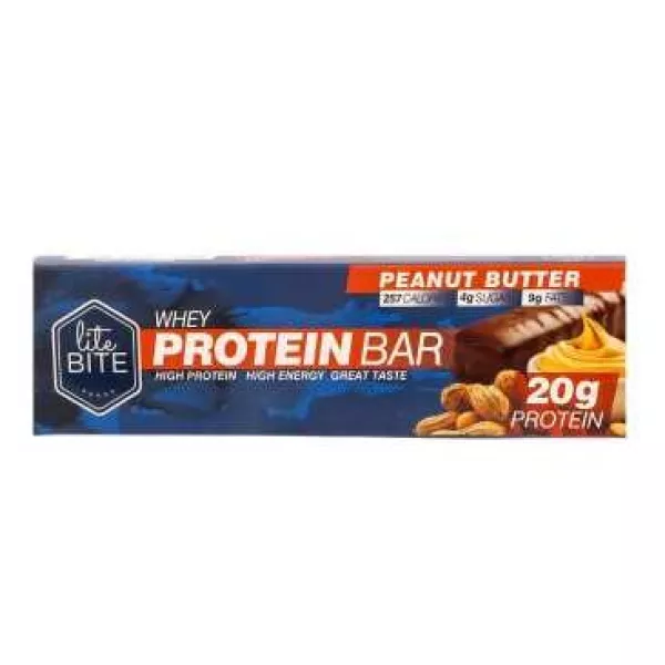 LITE BITE PEANUT BUTTER PROTEIN BAR 70G