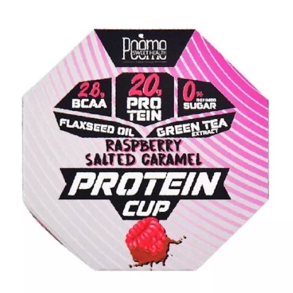 Poeme Raspberry Salted Caramel Protein Cup, 70g