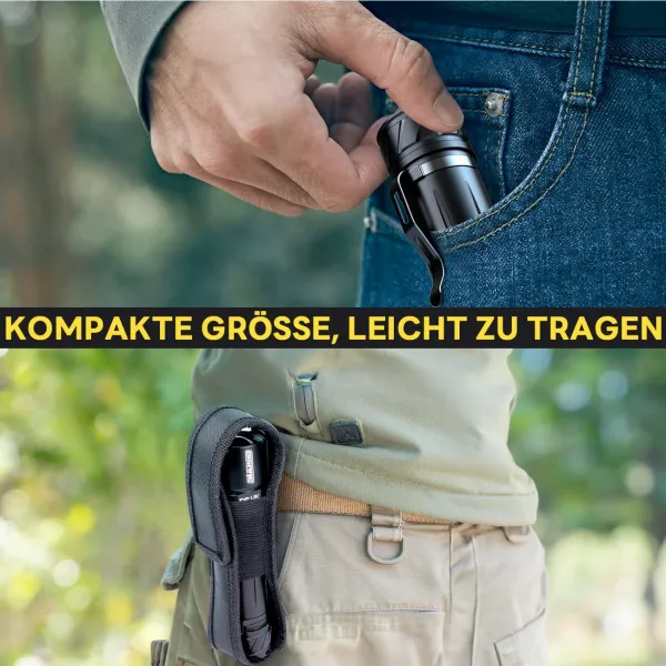 GISAAE A06 Rechargeable LED Flashlight | High Power Torch