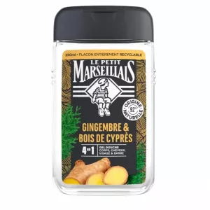 Le Petit Marseillais Gel Douche Homme Bois d'Oranger & Argan 250 ml