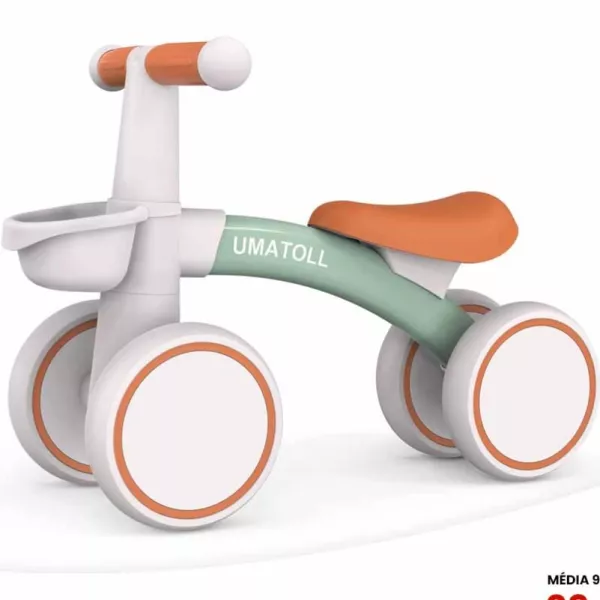 Umatoll Baby Balance Bike (Green) size (43x19x23)